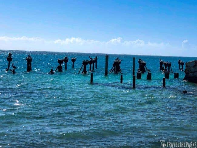 North Dock Coal Pilings-Dry Tortugas National Park