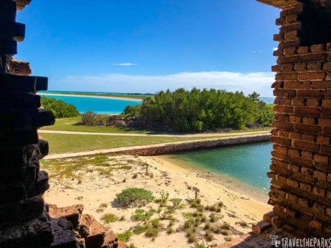 Looking out at the Water-Dry Tortugas National Park