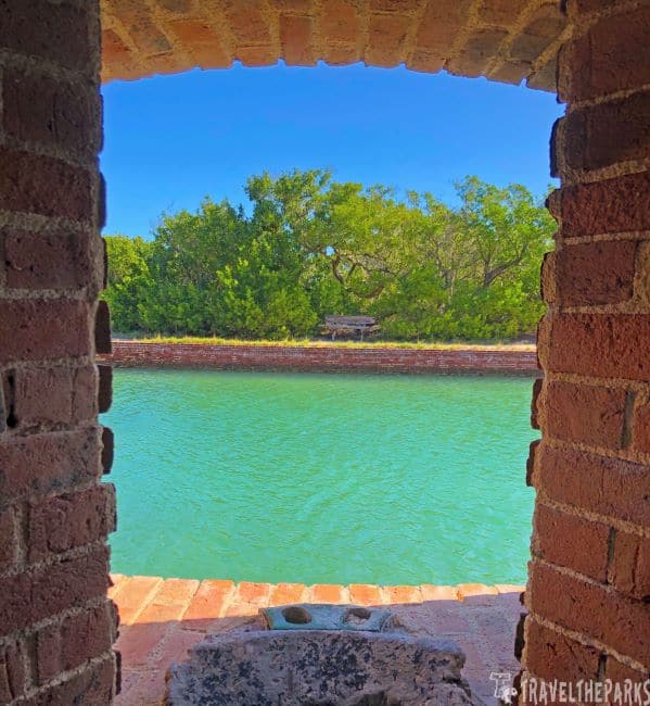 Dry Tortugas-Fort Jefferson-Looking out