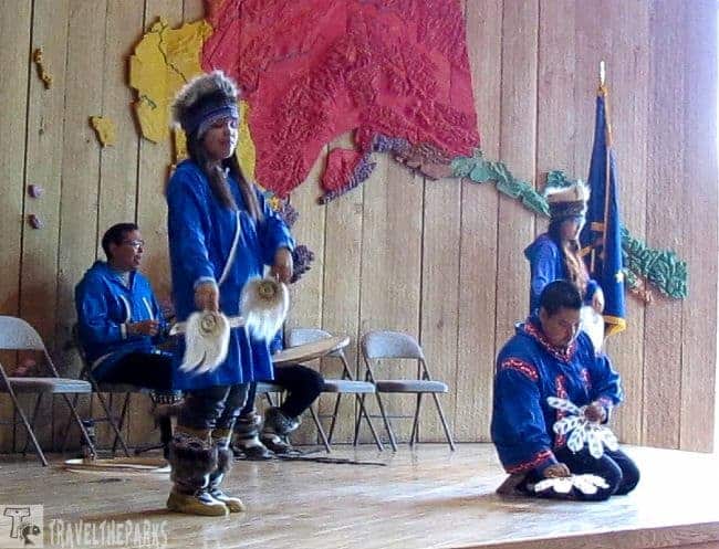 Dancers on the Gathering Place Stage