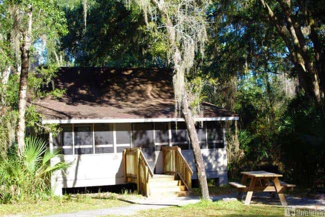 Cabins in Blue Springs State Park