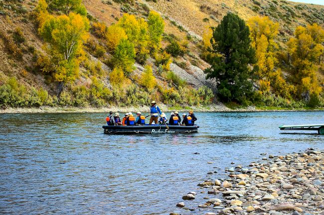 Rafters on the Snake River