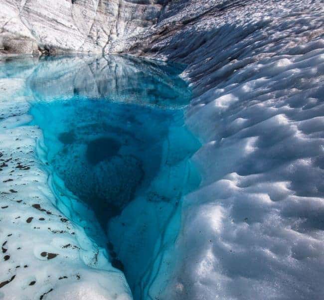 Root Glacier Pool-Wrangell-St. Elias- Plenty of Mines, Glaciers And Mountains