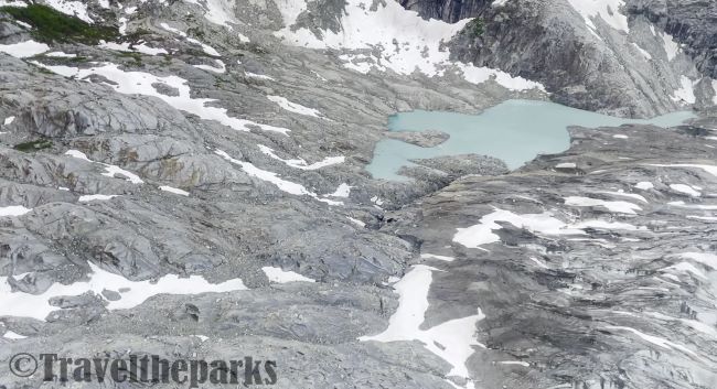 Double Glacier - Lake