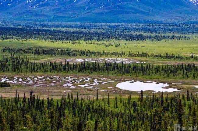 Kettle Lakes at Tahneta Pass - Glenn Highway