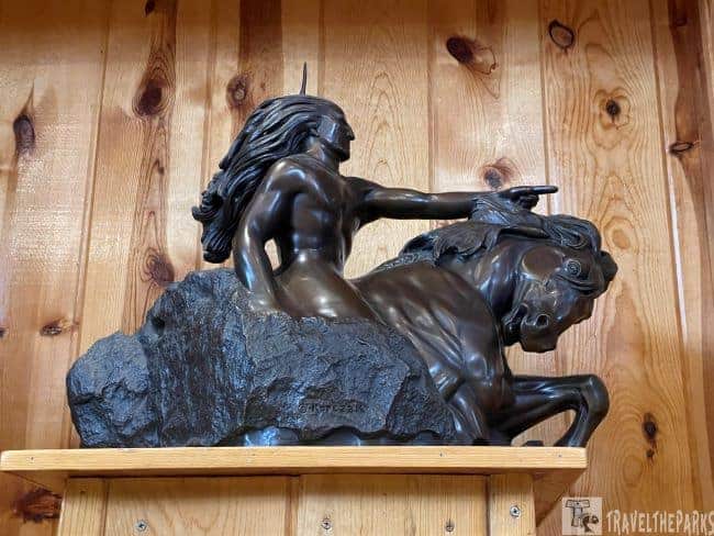 Bronze of Crazy Horse Memorial