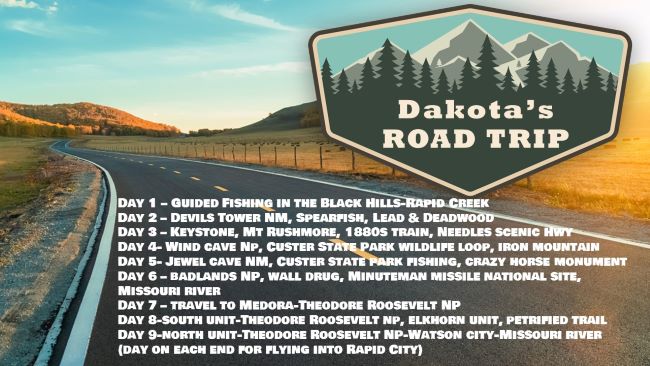 Itinerary for Making Memories of the 8 Great