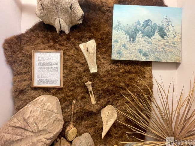Early First Peoples Exhibit-Beneficial Record at the Old Fort Meade Museum
