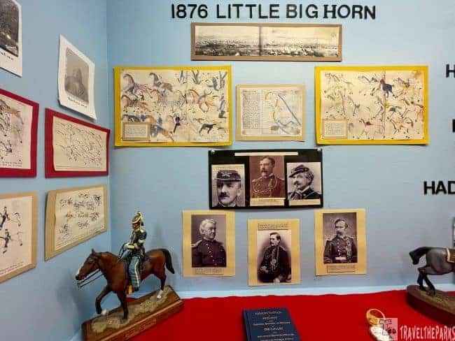Battle of Little Big Horn Display