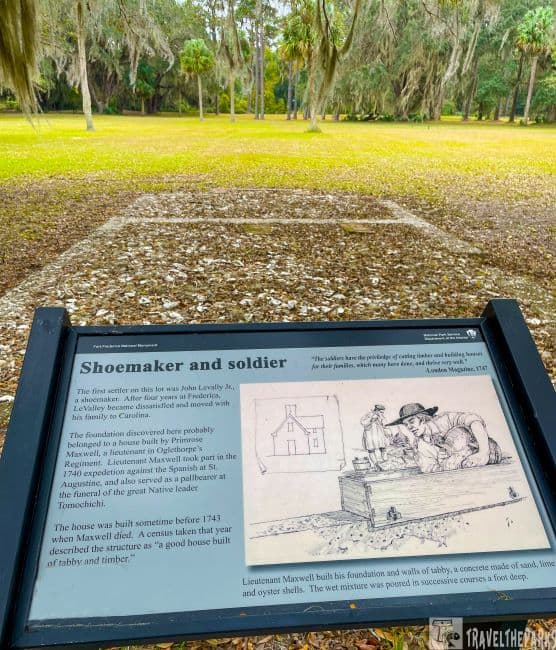 Levally-Maxwell Homesite Foundation and Sign