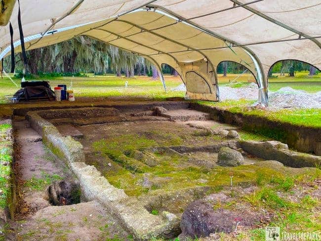 Ongoing Archeological Excavation at Fort Frederica