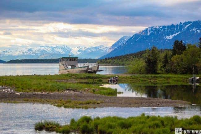 Naknek lake at the Spit Brooks River