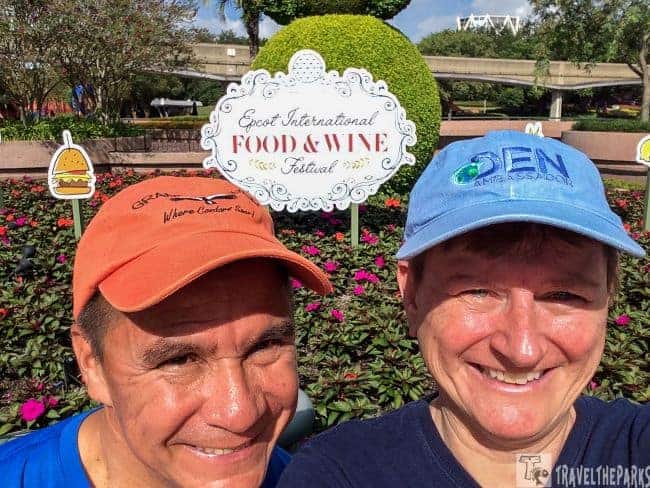 Food & Wine Epcot Selfie