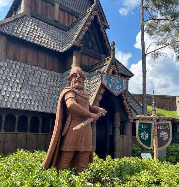 Epcot World Showcase Norway: Viking Statue