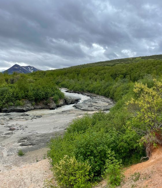 Knife River Valley of 10,000 Smokes